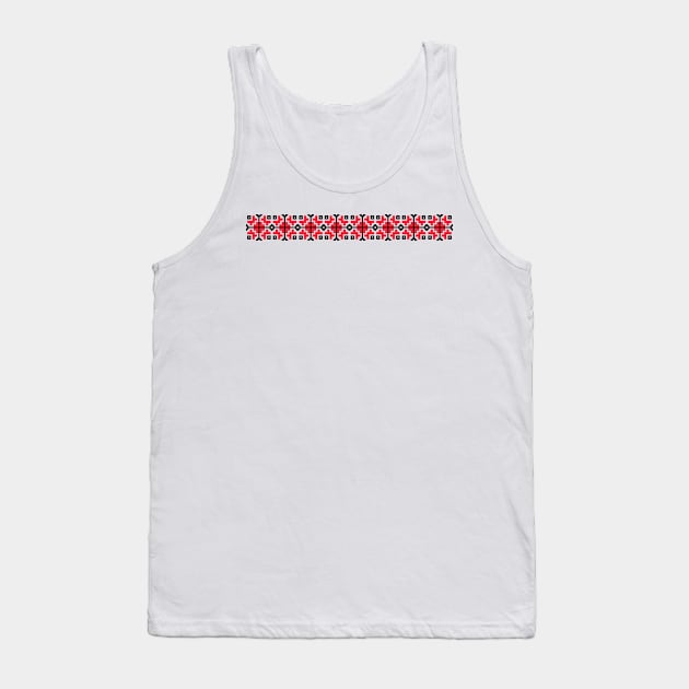 Romanian traditional motif Tank Top by NxtArt